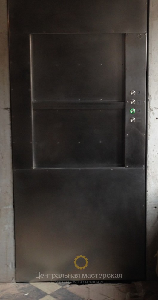 малый лифт в ресторан или кафе: 50-100 кг, кабина из нержавеющей стали - Ресторанные лифты